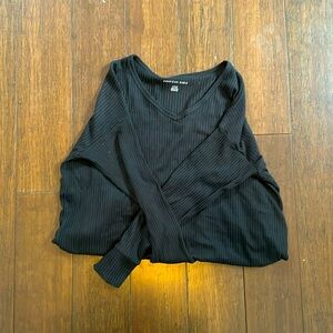 Small American Eagle Black Knit Longsleeve